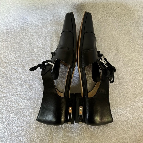 Michael Kors black Graham cut out oxford shoes - Picture 8 of 12